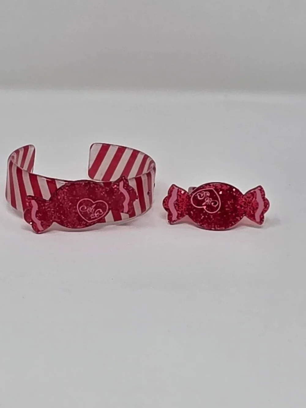 Angelic Pretty Milky Candy Bangle & Ring set